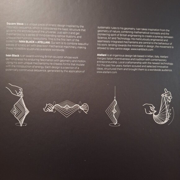 Square Wave Metallic Silver - Picture 2 of 3